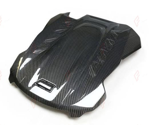 DRY CARBON ENGINE COVER for BMW X5M F95 X6M F96 2020+