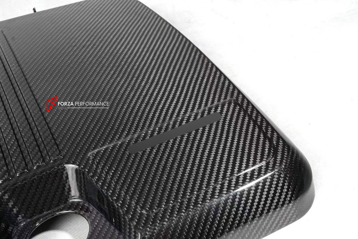 DRY CARBON ENGINE COVER for CADILLAC CT5 2019+

Set includes:
Engine Cover

Material: Dry Carbon

NOTE: Professional installation is required.