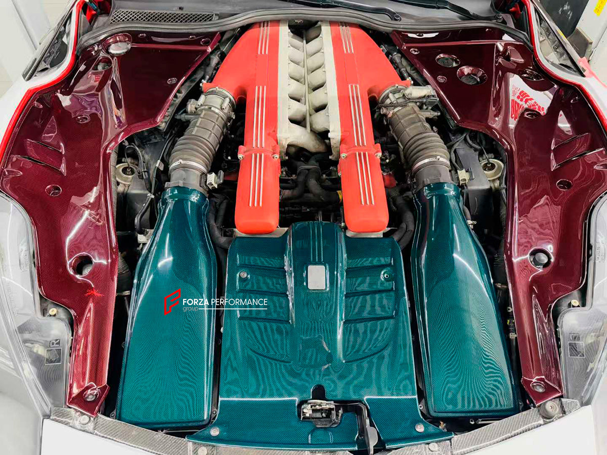DRY CARBON ENGINE COVER for FERRARI F12 2012 - 2017

Set includes:

Engine Cover

Material: Dry Carbon

NOTE: Professional installation is required. 