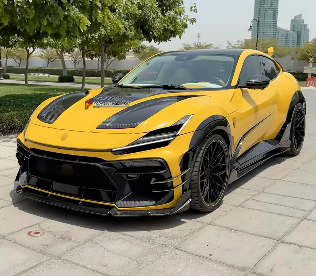 DRY CARBON HOOD BONNET for FERRARI PUROSANGUE 2023+ FORZA PERFORMANCE Keyvany
Set includes:

Hood Bonnet
Material: Dry Carbon

NOTE: Professional installation is required.