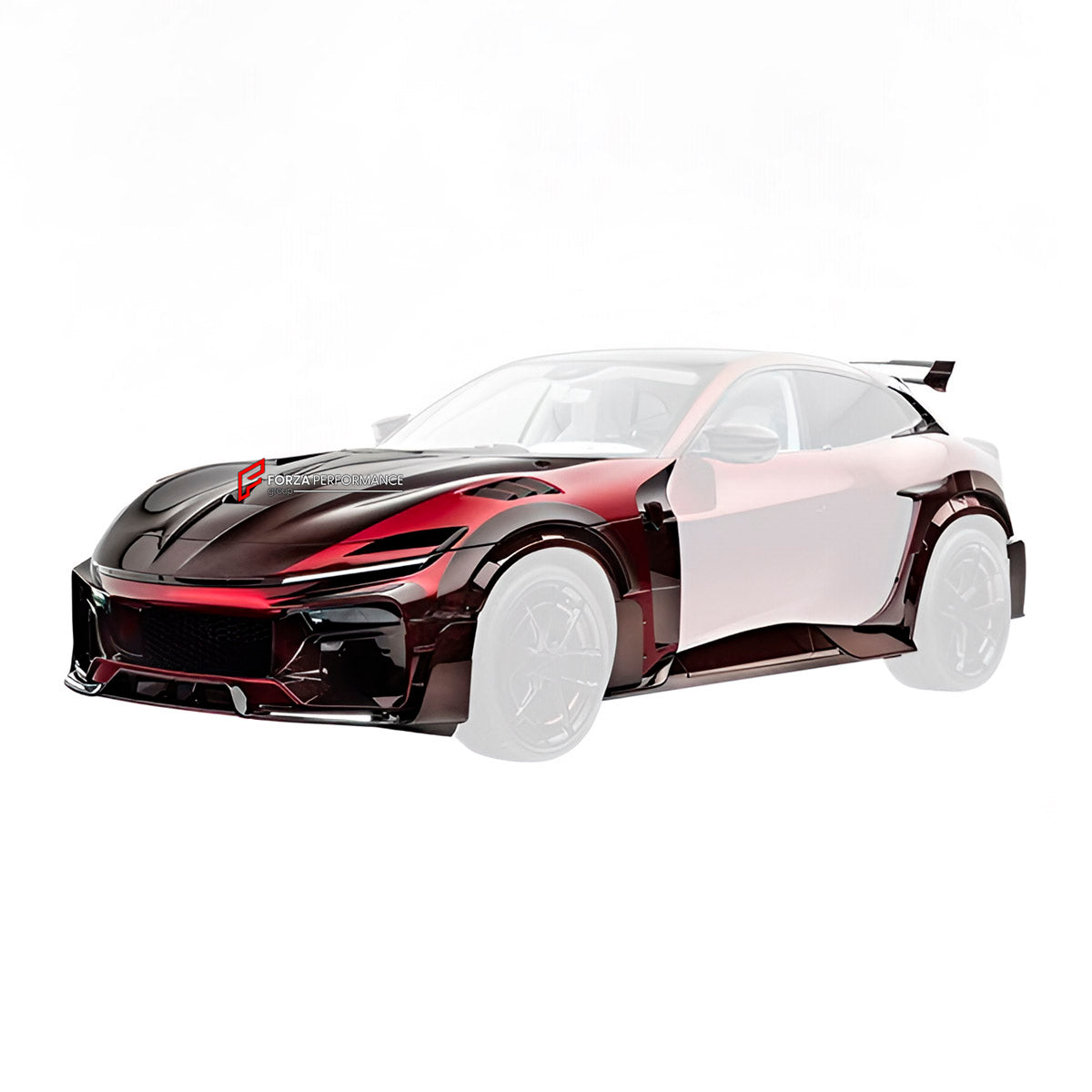 DRY CARBON HOOD BONNETfor FERRARI PUROSANGUE 2023+ FORZA PERFORMANCE Mansory
Set includes:

Hood Bonnet
Material: Dry Carbon

NOTE: Professional installation is required.
