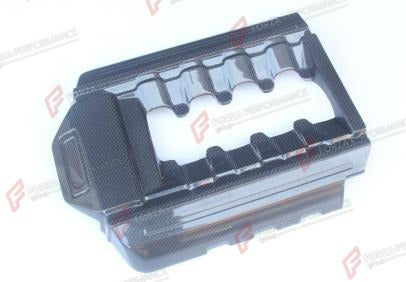 DRY CARBON ENGINE COVER for FORD MUSTANG S550 2015 - 2023
Set includes:

Engine Cover
Material: Dry Carbon

NOTE: Professional installation is required.