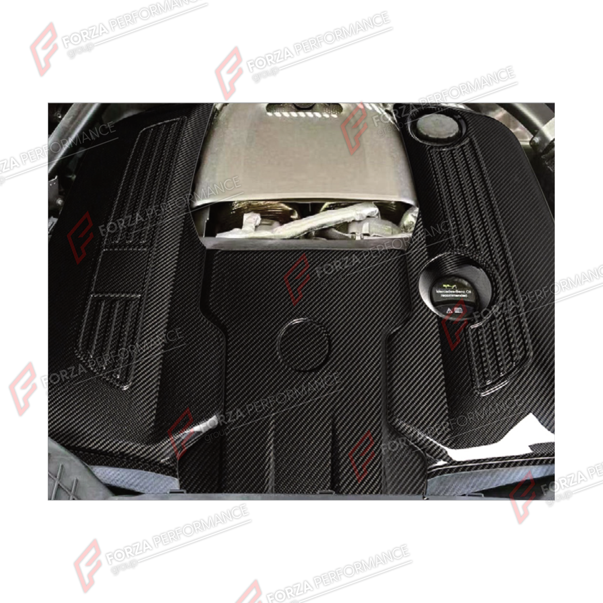 DRY CARBON ENGINE COVER for MERCEDES-BENZ G-CLASS W465 G63 2025+

Set includes:
Engine Cover

Material: Dry Carbon

NOTE: Professional installation is required.