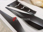 DRY CARBON ENGINE COVER WITH SPOILER WING for LAMBORGHINI REVUELTO DUKE 2023+ custom fit buy Ragnarok style design