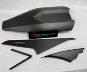 DRY CARBON ENGINE HOOD AIR INTAKE for LAMBORGHINI REVUELTO 2023+ FORZA PERFORMANCE 1016
Set includes:

Engine Hood Air Intake
Material: Dry Carbon

NOTE: Professional installation is required.