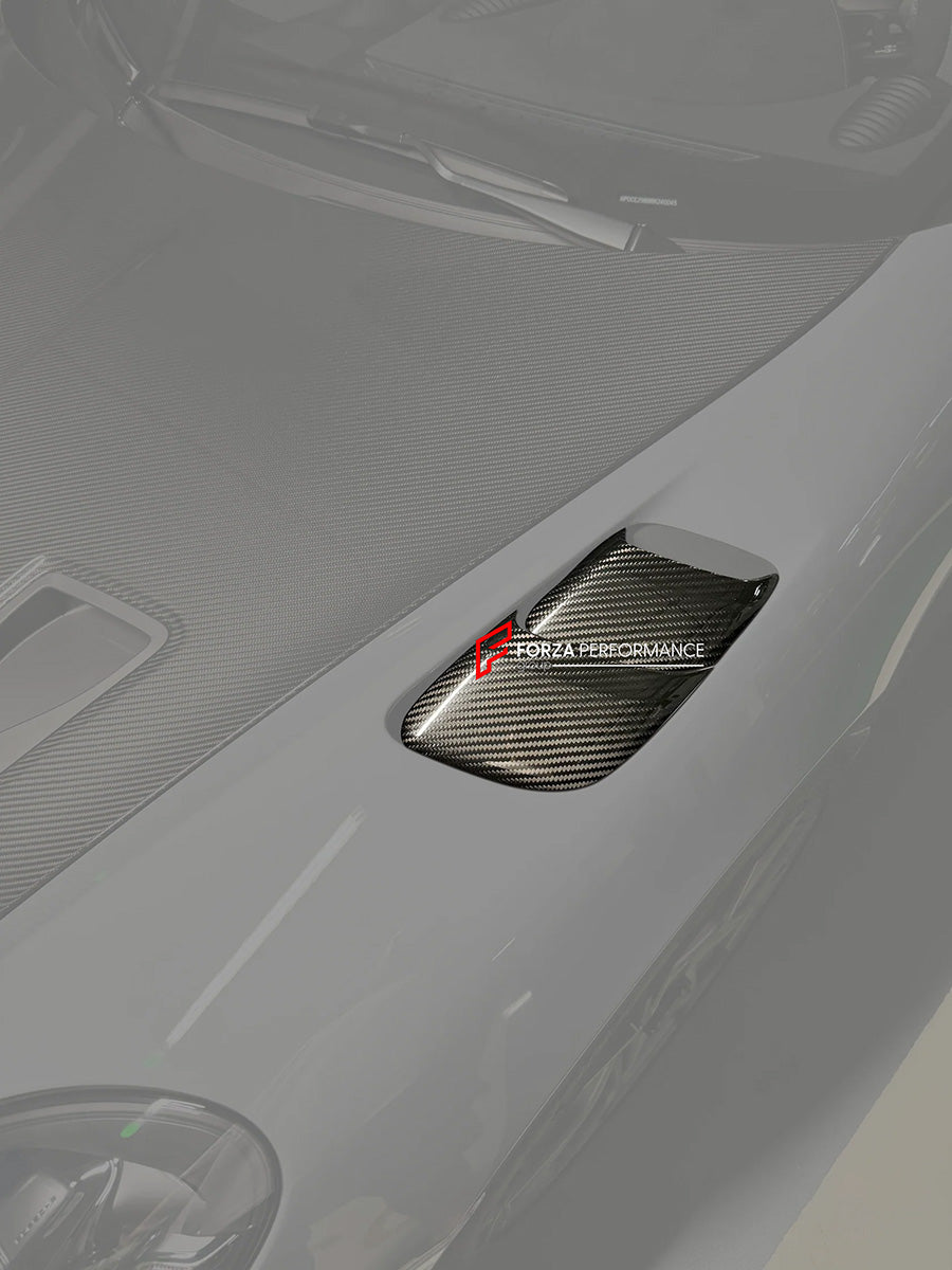 DRY CARBON FENDER AIR OUTLET TRIM for PORSCHE 718 982 GT4RS

Set includes:

Air Outlet Trim

Material: Dry Carbon

Note: Professional installation is required.

Contact us for pricing.