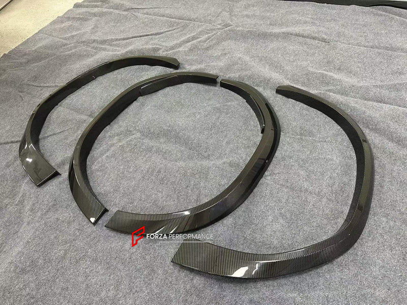 DRY CARBON FENDER FLARES for BMW X5M F95 X6M F96 2019+