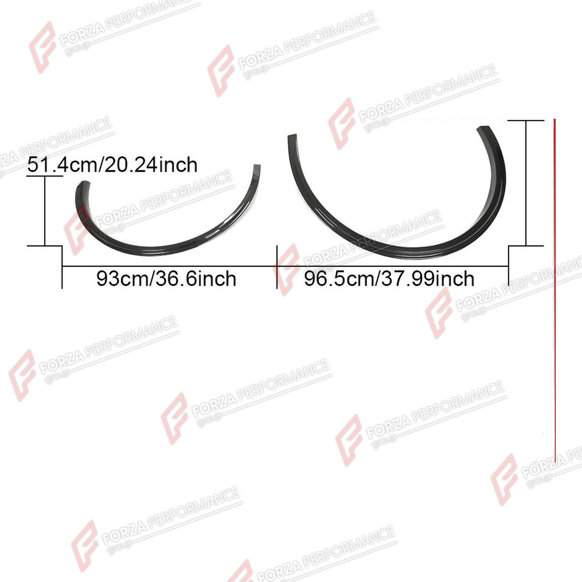DRY CARBON FENDER FLARES for TESLA MODEL Y 2019 - 2023 FORZA PERFORMANCE Custom Fit
Set includes:

Fender Flares
Material: Dry Carbon

NOTE: Professional installation is required.

Why “Contact Us for Pricing”?
We don’t display fixed prices because our goal is to offer you the most competitive deal possible. Product costs often decrease over time, and by requesting a quote, you’ll receive our most up-to-date price on market.

SECURED PAYMENT METHODS
PayPal (+4.4% fee)
Visa / Mastercard / American Express (t