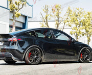 DRY CARBON FENDER FLARES for TESLA MODEL Y 2019 - 2023 FORZA PERFORMANCE Custom Fit
Set includes:

Fender Flares
Material: Dry Carbon

NOTE: Professional installation is required.

Why “Contact Us for Pricing”?
We don’t display fixed prices because our goal is to offer you the most competitive deal possible. Product costs often decrease over time, and by requesting a quote, you’ll receive our most up-to-date price on market.

SECURED PAYMENT METHODS
PayPal (+4.4% fee)
Visa / Mastercard / American Express (t