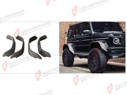 DRY CARBON FENDERS for MERCEDES-BENZ G-CLASS W464 4X4 2019 - 2024

Set includes:
Front Fenders
Rear Fenders

Material: Dry Carbon

NOTE: Professional installation is required.
