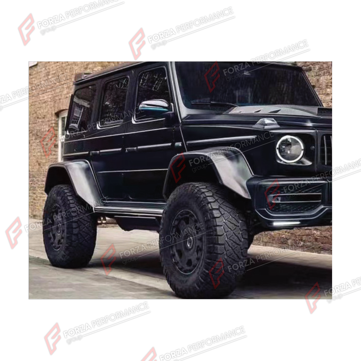 DRY CARBON FENDERS for MERCEDES-BENZ G-CLASS W464 4X4 2019 - 2024

Set includes:
Front Fenders
Rear Fenders

Material: Dry Carbon

NOTE: Professional installation is required.