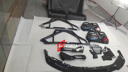 DRY CARBON FIBER AERO & ENGINE BAY KIT for BMW M2 G87 2023+
