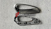 DRY CARBON FIBER AIR VENTS for PORSCHE 911 992 TURBO S