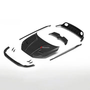 DRY CARBON FIBER BODY KIT for AUDI RS3 8Y 2021 - 2024
Set includes:

Front Canards
Front Lip
Hood Bonnet
Rear Diffuser
Roof Spoiler
Side Mirror Covers
Side Skirts
Material: Dry Carbon

NOTE: Professional installation is required.