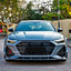 DRY CARBON FIBER BODY KIT for AUDI RS7 C8 2020 - 2023
Set includes:

Front Lip
Front Canards
Side Mirror Covers
Side Skirts
Rear Diffuser
Rear Spoiler
Material: Dry Carbon

NOTE: Professional installation is required.