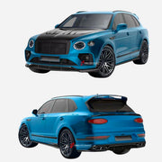 DRY CARBON FIBER BODY KIT for BENTLEY BENTAYGA FACELIFT 2020+ FRONT LIP HOOD BONNET REAR DIFFUSER ROOF SPOILER
Set includes:

Front Lip
Hood Bonnet
Rear Diffuser
Roof Spoiler
Material: Dry Carbon

NOTE: Professional installation is required.