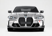 DRY CARBON FIBER BODY KIT for BMW M3 G80 2021+
Set includes:

Front Lip
Front Canards
Side Skirts
Rear Side Splitters
Rear Canards
Rear Diffuser
Rear Wing Spoiler
Material: Dry Carbon

NOTE: Professional installation is required.