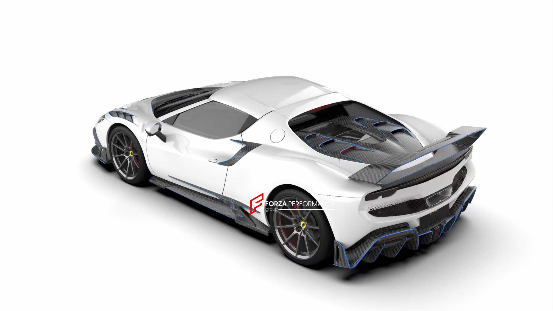 DRY CARBON FIBER BODY KIT for FERRARI 296 GTB – Forza Performance Group