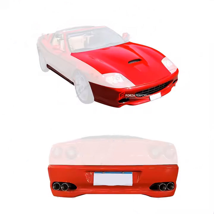 Ferrari 575M Maranello OEM Body Kit 2002-2006, OEM Style Body Kit for Ferrari 575M Maranello 2002-2006, Ferrari 575M Maranello 2002-2006 OEM Exterior Kit, Ferrari 575M Maranello OEM Replica Body Kit, High Performance OEM Body Kit for Ferrari 575M Maranello 2002-2006.