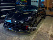 DRY CARBON FIBER BODY KIT for FERRARI PORTOFINO 2017 - 2021

Set includes:

Front Lip
Front Bumper Trims

Front Bumper Canards
Hood Air Vents Cover
Front Fender Trims
Side Skirts

Rear Bumper Trims
Rear Diffuser
Exhaust Tips

Material: Dry Carbon Fiber

NOTE: Professional installation is required