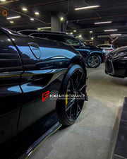 DRY CARBON FIBER BODY KIT for FERRARI PORTOFINO 2017 - 2021

Set includes:

Front Lip
Front Bumper Trims

Front Bumper Canards
Hood Air Vents Cover
Front Fender Trims
Side Skirts

Rear Bumper Trims
Rear Diffuser
Exhaust Tips

Material: Dry Carbon Fiber

NOTE: Professional installation is required