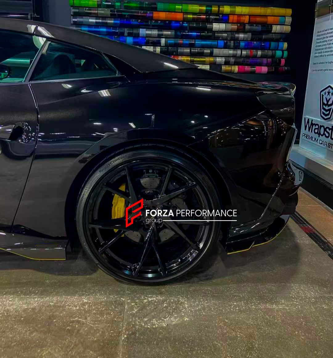 DRY CARBON FIBER BODY KIT for FERRARI PORTOFINO 2017 - 2021

Set includes:

Front Lip
Front Bumper Trims

Front Bumper Canards
Hood Air Vents Cover
Front Fender Trims
Side Skirts

Rear Bumper Trims
Rear Diffuser
Exhaust Tips

Material: Dry Carbon Fiber

NOTE: Professional installation is required