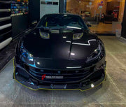 DRY CARBON FIBER BODY KIT for FERRARI PORTOFINO 2017 - 2021

Set includes:

Front Lip
Front Bumper Trims

Front Bumper Canards
Hood Air Vents Cover
Front Fender Trims
Side Skirts

Rear Bumper Trims
Rear Diffuser
Exhaust Tips

Material: Dry Carbon Fiber

NOTE: Professional installation is required