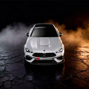 DRY CARBON FIBER BODY KIT for MERCEDES BENZ CLE 53 AMG A236 CONVERTIBLE 2024+
Set includes:

Front Lip
Front Side Canards
Side Skirts
Rear Diffuser
Material: Dry Carbon Fiber

NOTE: Professional installation is required.