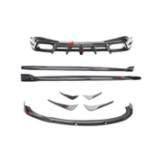 DRY CARBON FIBER BODY KIT for MERCEDES BENZ CLE 53 AMG A236 CONVERTIBLE 2024+
Set includes:

Front Lip
Front Side Canards
Side Skirts
Rear Diffuser
Material: Dry Carbon Fiber

NOTE: Professional installation is required.