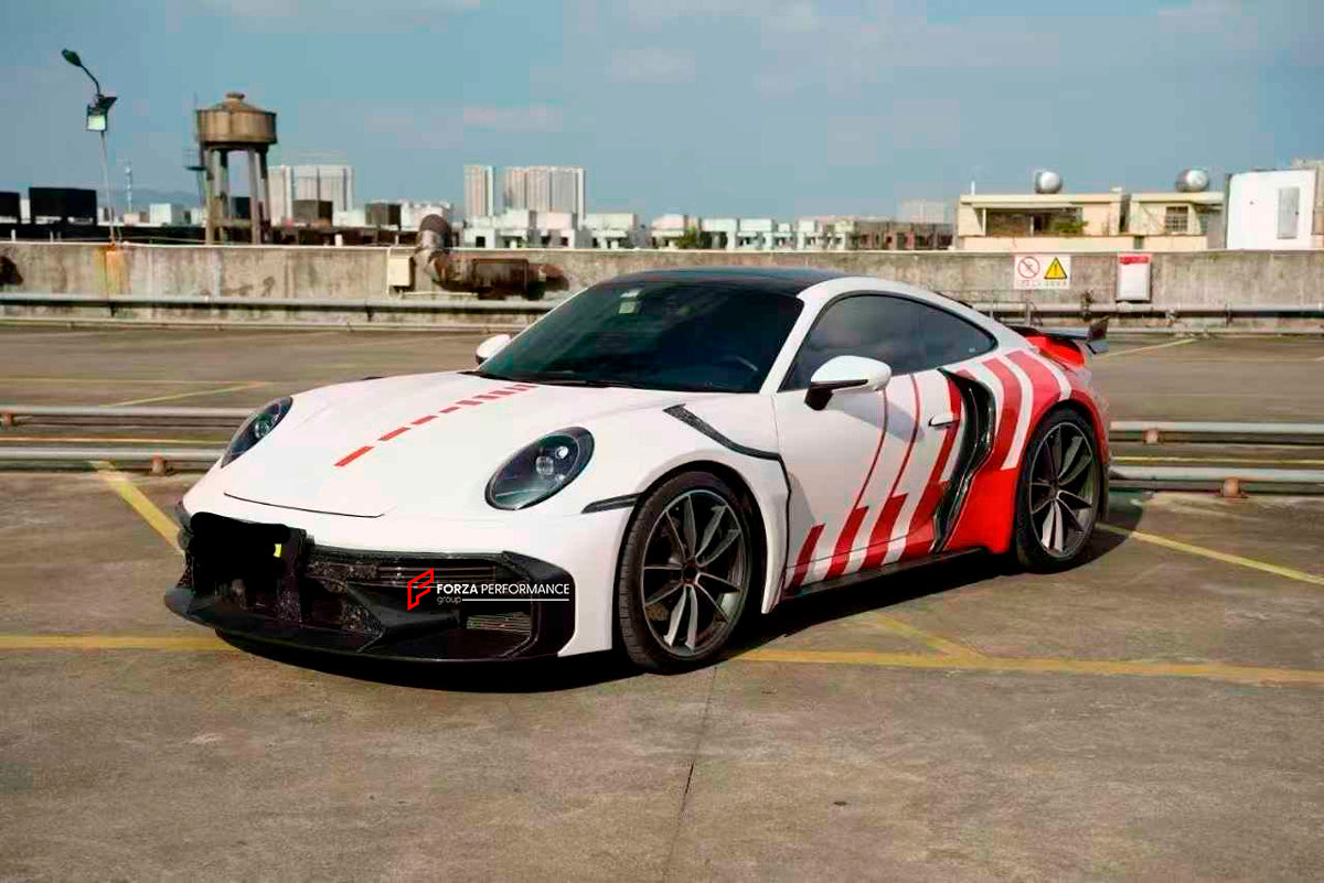 DRY CARBON FIBER BODY KIT for PORSCHE 911 992 CARRERA S 2019+

Set includes:

Front Bumper
Fender Flares
Side Air Vents Trims
Side Skirts
Rear Spoiler
Rear Bumper
Rear Diffuser
Exhaust Tips

Material: Dry Carbon Fiber

NOTE: Professional installation is required

CONTACT US FOR PRICING

Payment ►
Visa
Mastercard
PayPal with a credit card (add 4.4% at checkout)
Payoneer
Cryptocurrency
Shipment ►
By express DHL/UPS/TNT/FedEx
To the local international airport
Special line by air
Special line by the sea
To Eur