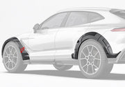DRY CARBON FIBER FENDER FLARES for ASTON MARTIN DBX 2020+
Set includes:

Fender Flares
Material: Dry Carbon

NOTE: Professional installation is required.