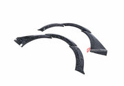 DRY CARBON FIBER FENDER FLARES for ASTON MARTIN DBX 2020+
Set includes:

Fender Flares
Material: Dry Carbon

NOTE: Professional installation is required.