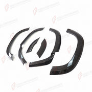 DRY CARBON FIBER FENDER FLARES for LAND ROVER DEFENDER 90 110 L663 2020+
Set includes:

Fender Flares
Material: Dry Carbon Fiber

NOTE: Professional installation is required.
