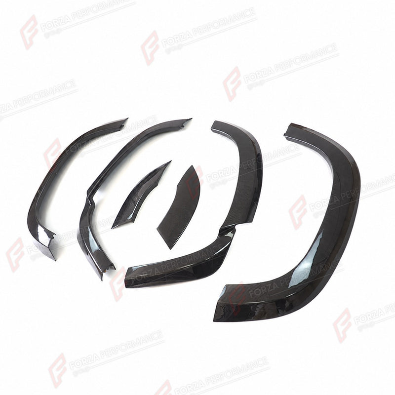 DRY CARBON FIBER FENDER FLARES for LAND ROVER DEFENDER 90 110 L663 2020+