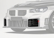 DRY CARBON FIBER FRONT AIR DUCTS for BMW M2 G87 2023+
Set includes:

Front Air Ducts
Material: Dry Carbon

NOTE: Professional installation is required.