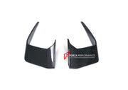 DRY CARBON FIBER FRONT CANARDS for ASTON MARTIN DB11 2016 - 2023
Set includes:

Front Canards
Material: Dry Carbon

NOTE: Professional installation is required.