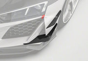 DRY CARBON FIBER FRONT CANARDS for AUDI R8 4S FACELIFT 2019 - 2023
Set includes:

Front Canards
Material: Dry Carbon

NOTE: Professional installation is required.