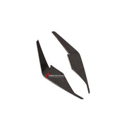DRY CARBON FIBER FRONT CANARDS for AUDI R8 4S FACELIFT 2019 - 2023
Set includes:

Front Canards
Material: Dry Carbon

NOTE: Professional installation is required.