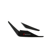 DRY CARBON FIBER FRONT CANARDS for AUDI R8 4S FACELIFT 2019 - 2023
Set includes:

Front Canards
Material: Dry Carbon

NOTE: Professional installation is required.