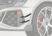 DRY CARBON FIBER FRONT CANARDS for AUDI RS3 8Y 2021 - 2024
Set includes:

Front Canards
Material: Dry Carbon

NOTE: Professional installation is required.