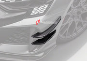 DRY CARBON FIBER FRONT CANARDS for AUDI RS3 8Y FACELIFT 2025+
Set includes:

Front Canards
Material: Dry Carbon

NOTE: Professional installation is required.