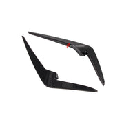 DRY CARBON FIBER FRONT CANARDS for AUDI RS7 C8 2020 - 2023
Set includes:

Front Canards
Material: Dry Carbon

NOTE: Professional installation is required.
