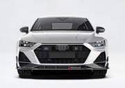 DRY CARBON FIBER FRONT CANARDS for AUDI RS7 C8 2020 - 2023
Set includes:

Front Canards
Material: Dry Carbon

NOTE: Professional installation is required.