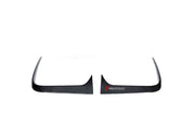DRY CARBON FIBER FRONT CANARDS for BMW M3 G80 2021+
Set includes:

Front Canards
Material: Dry Carbon

NOTE: Professional installation is required.