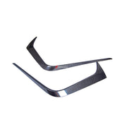 DRY CARBON FIBER FRONT CANARDS for BMW M3 G80 2021+
Set includes:

Front Canards
Material: Dry Carbon

NOTE: Professional installation is required.