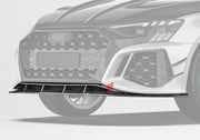 DRY CARBON FIBER FRONT LIP for AUDI RS3 8Y 2021 - 2024
Set includes:

Front Lip
Material: Dry Carbon

NOTE: Professional installation is required.