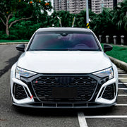 DRY CARBON FIBER FRONT LIP for AUDI RS3 8Y 2021 - 2024
Set includes:

Front Lip
Material: Dry Carbon

NOTE: Professional installation is required.