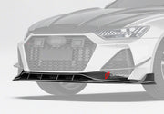 DRY CARBON FIBER FRONT LIP for AUDI RS6 C8 2019 - 2023
Set includes:

Front Lip
Material: Dry Carbon

NOTE: Professional installation is required.