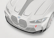 DRY CARBON FIBER FRONT LIP for BMW M3 G80 2021+
Set includes:

Front Lip
Material: Dry Carbon

NOTE: Professional installation is required.