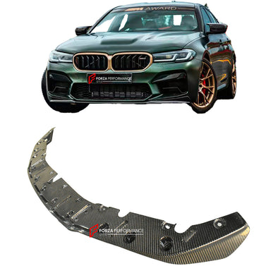 DRY CARBON FRONT LIP for BMW M5 F90 LCI 2020 - 2023 CS